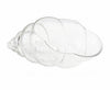 Creative Snail-Shaped Transparent Glass Artistic Conception Tableware Hotel Catering Gourmet Utensils Cold Dishes Tableware