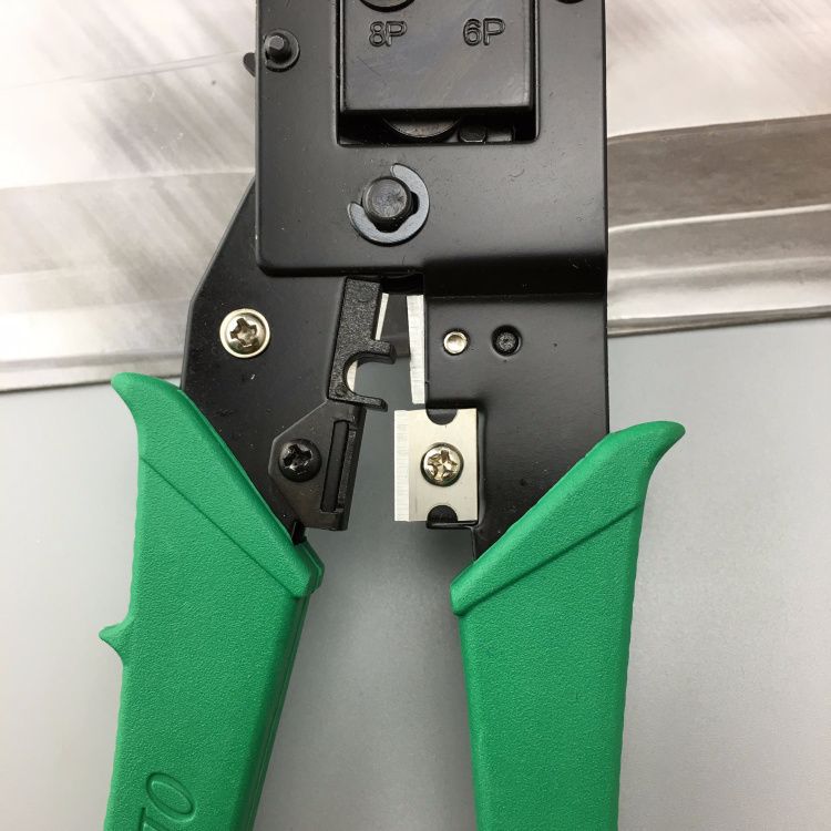 Dual-purpose crystal head net pliers