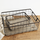 Japanese-style home wrought iron storage box Grocery storage basket wrought iron debris storage storage basket