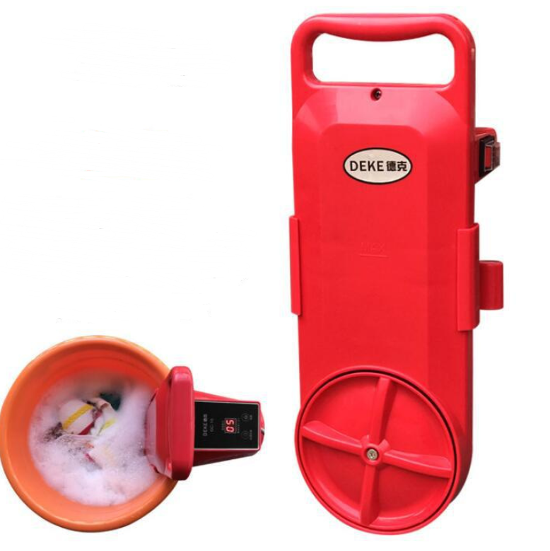 Vibrating small mini portable bucket portable washing machine lazy dormitory renting artifact portable scrubber