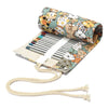 Canvas Pencil Wrap Roll Up Pencil Case For Coloring Pencil