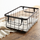 Japanese-style home wrought iron storage box Grocery storage basket wrought iron debris storage storage basket