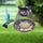 Cat Shaped Bird Feeder Cat Shaped Vintage Handmade Outdoor Decor Villa Garden Decoration Hanging Bird Outdoor Feeder