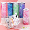 Quicksand Translucent  Multifunction Cylindrical Pencil Box