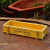 Grocery Desktop Distressed Long Strip Wooden Storage Box Succulent Potted Letter Box Flower Device