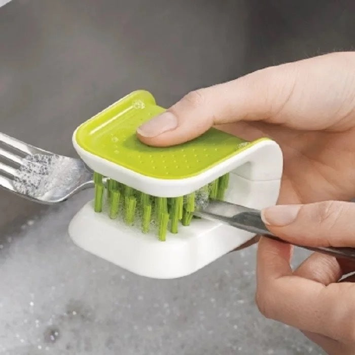 Cutlery Cleaner Fork Spoon Cooking Knife Cleaning Brushes Kitchen Helper