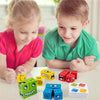 Wooden Expression Magic Face Puzzles Building Block