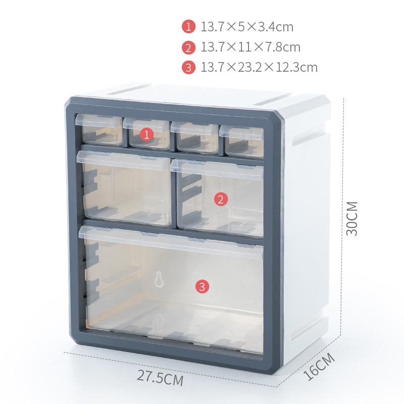 Building block drawer storage box