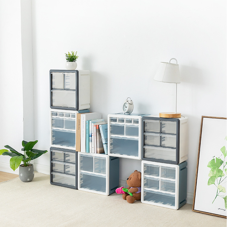 Building block drawer storage box