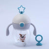 499 spring and summer TRITAN material infant high-end cup antenna baby straw cup learn to drink cup anti-fall