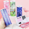 Quicksand Translucent  Multifunction Cylindrical Pencil Box