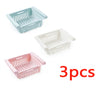 Refrigerator Storage Basket Stretchable Multifunction Kitchen Refrigerator Storage Box