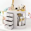 Dressing Box Transparent Desktop Large Capacity Drawer Integrated Skin Care Lipstick Makeup Organizer Storage Box