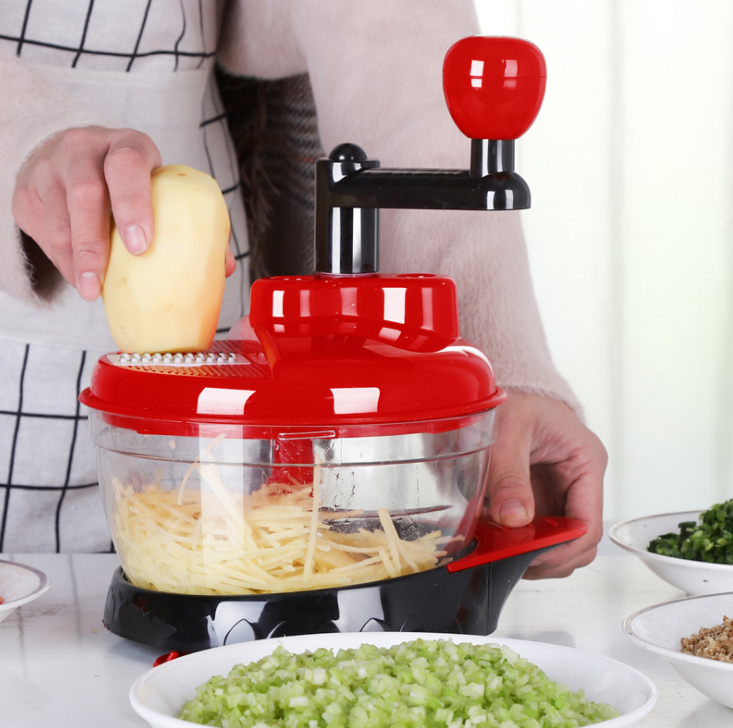 Multi-function Shredder Shredder Manual Meat Grinder Dumpling Stuffing Machine Household Vegetable Machine Garlic Kitchenware