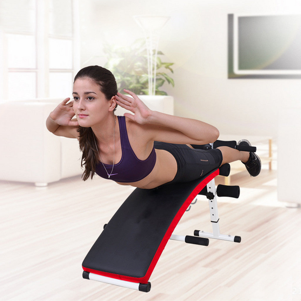 Adjustable/Foldable Utility Bench Weightlifting Strength Training Sit Up Bench